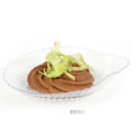 Tableware Plastic Dish Disposable Scallop Shaped Dish